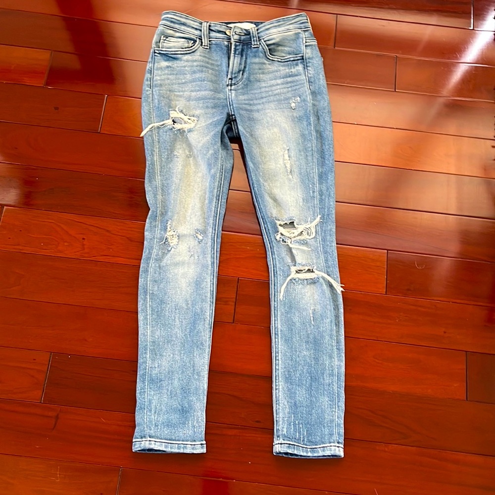 Vervet blue straight jeans